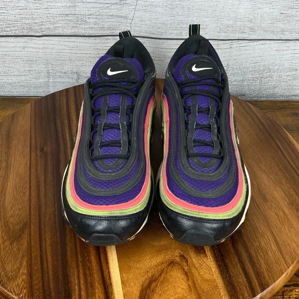 Nike Air Max 97 Joker Black Purple Men’s Shoes CU4890-001 Sneaker Size 12 - Picture 8 of 12